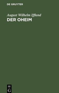 portada Der Oheim (en Alemán)