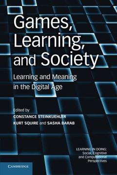 portada Games, Learning, and Society Paperback (Learning in Doing: Social, Cognitive and Computational Perspectives) (en Inglés)