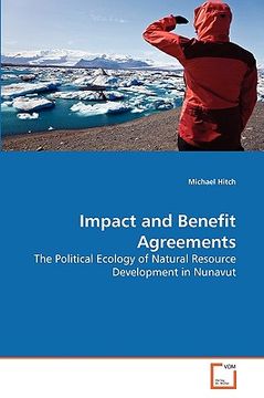 portada impact and benefit agreements (en Inglés)
