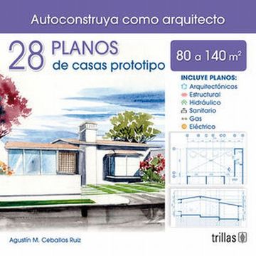 portada 28 Planos de Casas Prototipo 80 a 140 m2