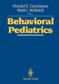 portada behavioral pediatrics (en Inglés)