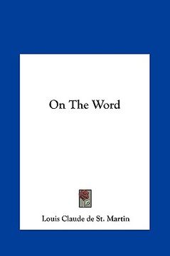 portada on the word on the word (en Inglés)