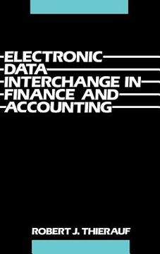 portada electronic data interchange in finance and accounting (en Inglés)