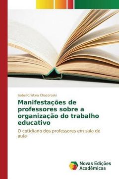 portada Manifestações de professores sobre a organização do trabalho educativo