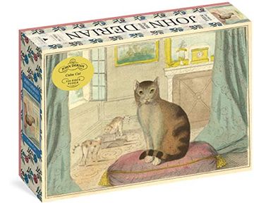 portada John Derian Paper Goods: Calm cat 750-Piece Puzzle (in English)