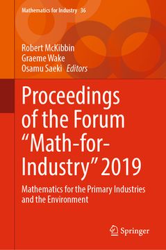 portada Proceedings of the Forum Math-For-Industry 2019: Mathematics for the Primary Industries and the Environment (in English)