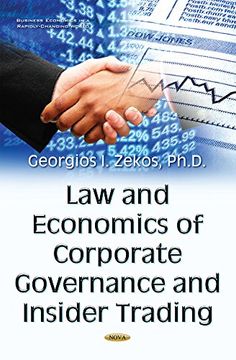 portada Law and Economics of Corporate Governance and Insider Trading (Business Economics in a Rapidly-changing World)