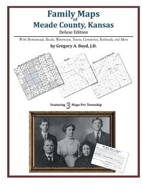 portada Family Maps of Meade County, Kansas (en Inglés)