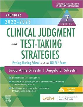 portada Saunders 2022-2023 Clinical Judgment and Test-Taking Strategies: Passing Nursing School and the Nclex Exam (in English)