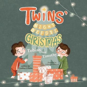 portada Twins' Night Before Christmas: Tobias and Timothy (en Inglés)