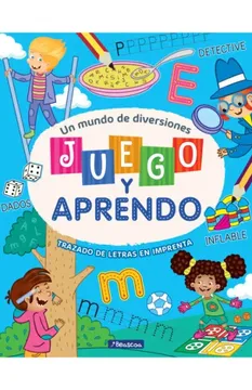 portada JUEGO Y APRENDO V - IMPRENTA MAYÚSCULA (in Spanish)