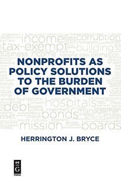 portada Nonprofits as Policy Solutions to the Burden of Government (en Inglés)