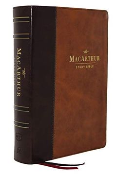 portada Nkjv, Macarthur Study Bible, 2nd Edition, Leathersoft, Brown, Comfort Print: Unleashing God'S Truth one Verse at a Time (en Inglés)