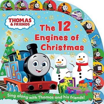 portada Thomas & Friends: The 12 Engines of Christmas
