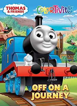 portada Thomas & Friends: Off on a Journey: Colortivity (en Inglés)