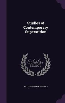 portada Studies of Contemporary Superstition (en Inglés)