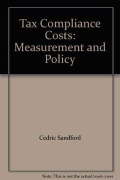 portada Tax Compliance Costs: Measurement and Policy