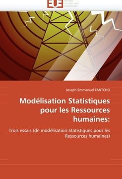 portada Modelisation Statistiques Pour Les Ressources Humaines