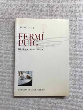 portada Fermi Puig, Drolma, Barcelona (2ª Ed. )