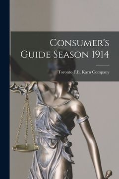 portada Consumer's Guide Season 1914 (in English)