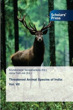 portada Threatened Animal Species of India: Vol. VII (en Inglés)