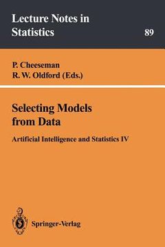 portada selecting models from data: artificial intelligence and statistics iv (en Inglés)