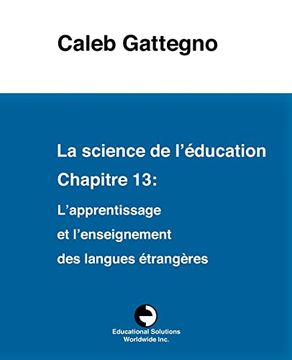 portada La Science de L'éducation Chapitre 13: L'apprentissage et L'enseignement des Langues Étrangères (in French)