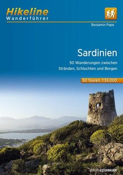 portada Hikeline Wanderführer Sardinien (en Alemán)
