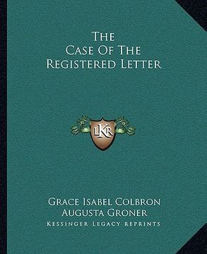 portada the case of the registered letter (en Inglés)