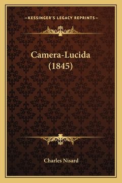 portada Camera-Lucida (1845) (en Francés)