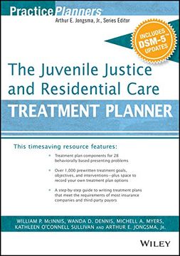 portada The Juvenile Justice and Residential Care Treatment Planner, with Dsm 5 Updates