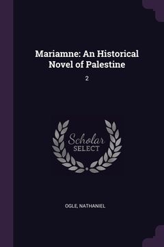 portada Mariamne: An Historical Novel of Palestine: 2