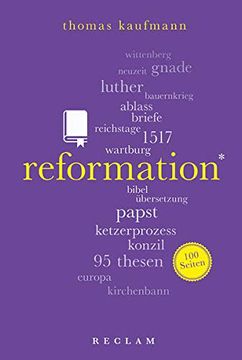 portada Reformation. 100 Seiten (Reclam 100 Seiten)