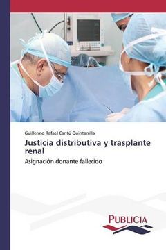 portada Justicia distributiva y trasplante renal