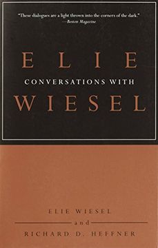 portada Conversations With Elie Wiesel (en Inglés)