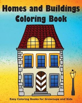 portada Homes and Buildings Coloring Book (in English)