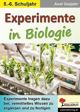 portada Experimente in Biologie (en Alemán)