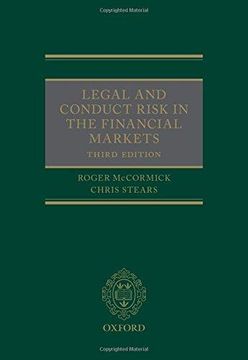portada Legal and Conduct Risk in the Financial Markets (Hardback) (en Inglés)