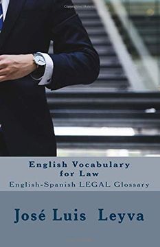 portada English Vocabulary for Law: English-Spanish Legal Glossary (en Inglés)