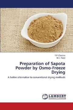 portada Preparation of Sapota Powder by Osmo-Freeze Drying