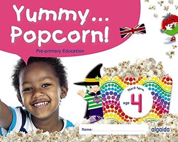 portada Yummy. Popcorn! Age 4. Third Term (en Inglés)
