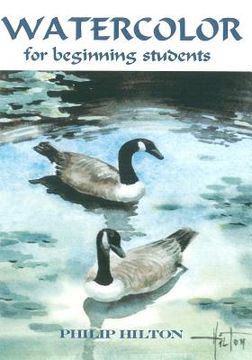 portada watercolor for beginning students (en Inglés)