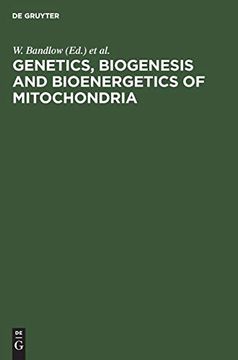 portada Genetics, Biogenesis and Bioenergetics of Mitochondria (in German)