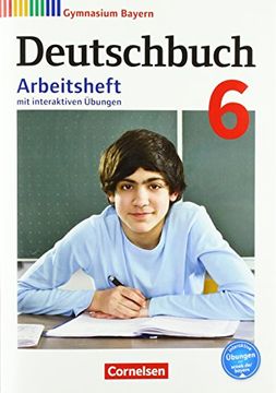 portada Deutschbuch Gymnasium - Bayern - Neubearbeitung / 6. Jahrgangsstufe - Arbeitsheft mit Interaktiven Übungen auf Scook. Deu Mit Lösungen (in German)