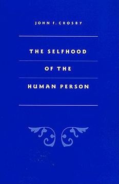 portada the selfhood of the human person (in English)