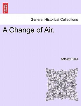 portada a change of air. (in English)