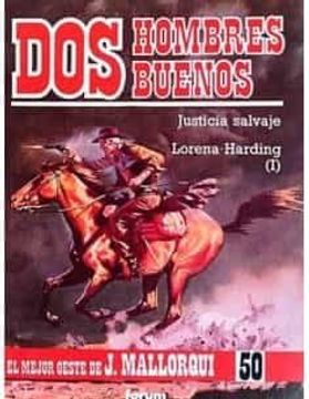 portada Dos Hombres Buenos -Justicia Salvaje/Lorena Harding (i)