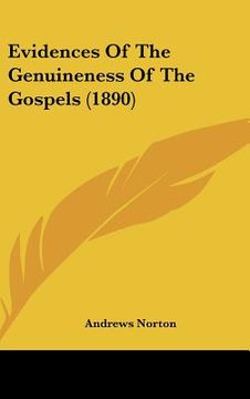 portada evidences of the genuineness of the gospels (1890) (en Inglés)