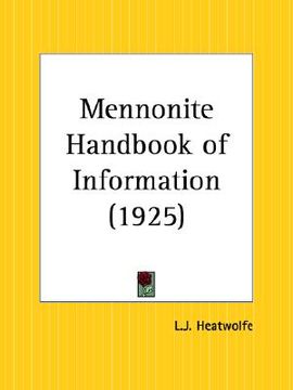 portada mennonite handbook of information (en Inglés)