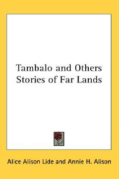 portada tambalo and others stories of far lands (en Inglés)